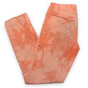 Originals Orange Tie Dye Jean Leggings